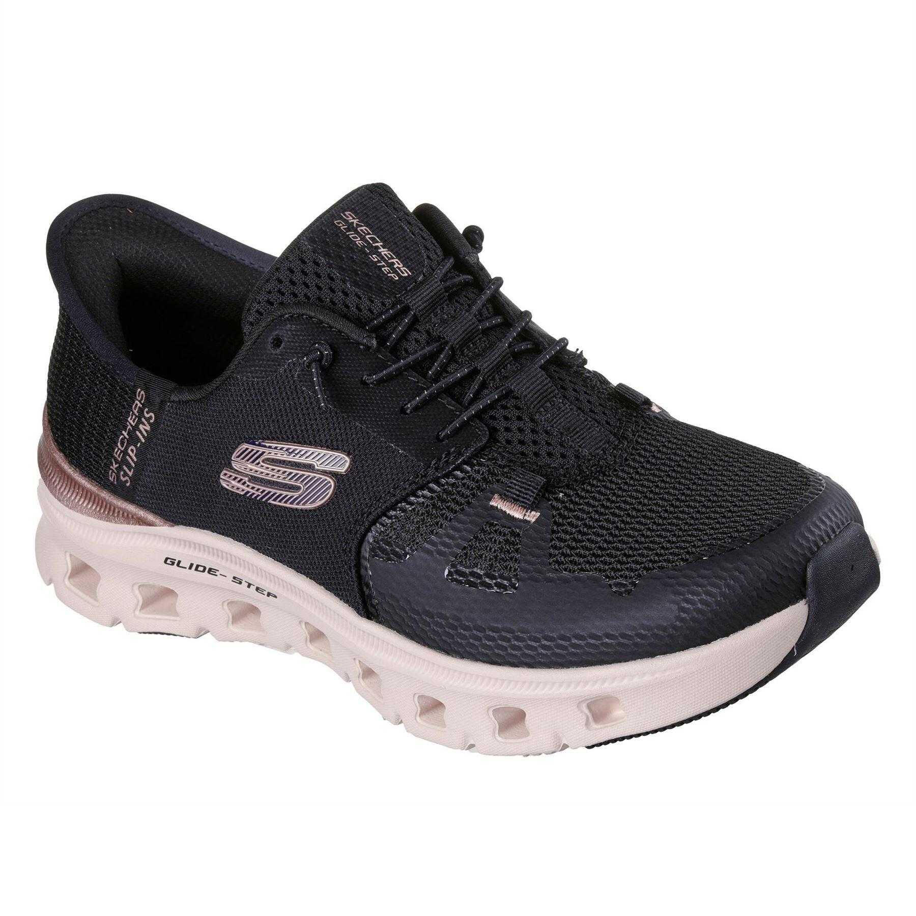Skechers Womens/Ladies Pro Mesh Glide-Step Trainers