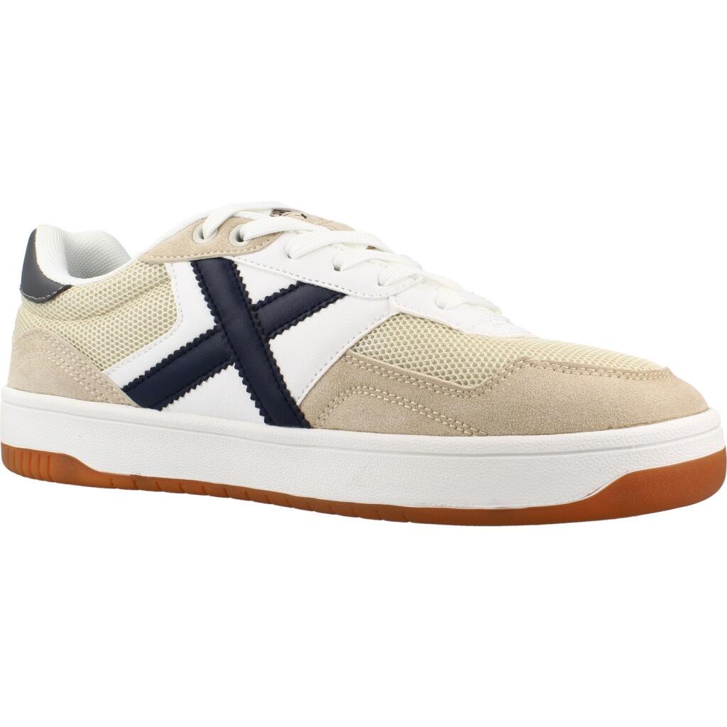 MUNICH STILO 08 Sneaker dall'Estetica Contemporanea Beige e Marina 5/5
