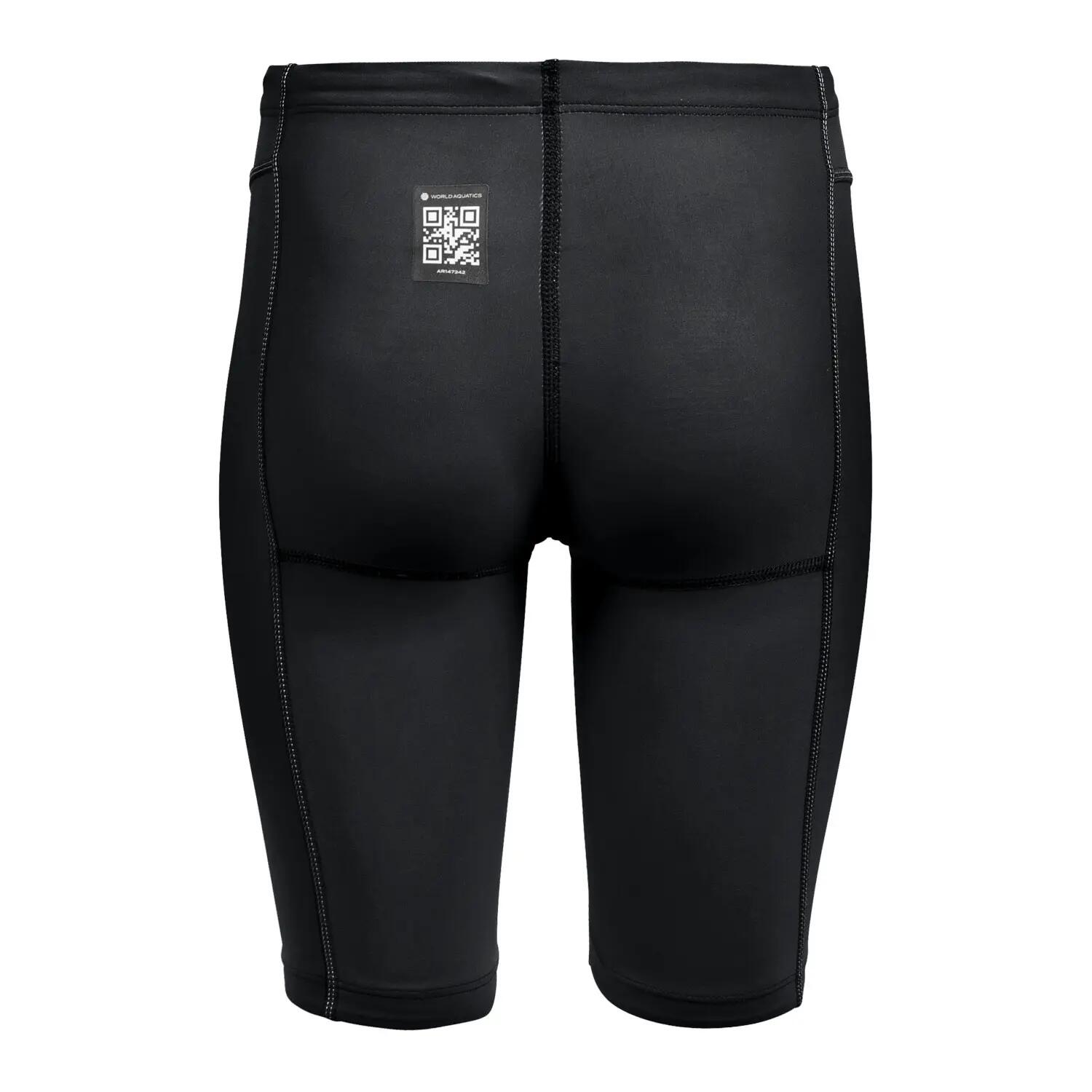 Jammers Arena Powerskin Impulso pour garçons - Noir/Turquoise - Taille 22 7/9