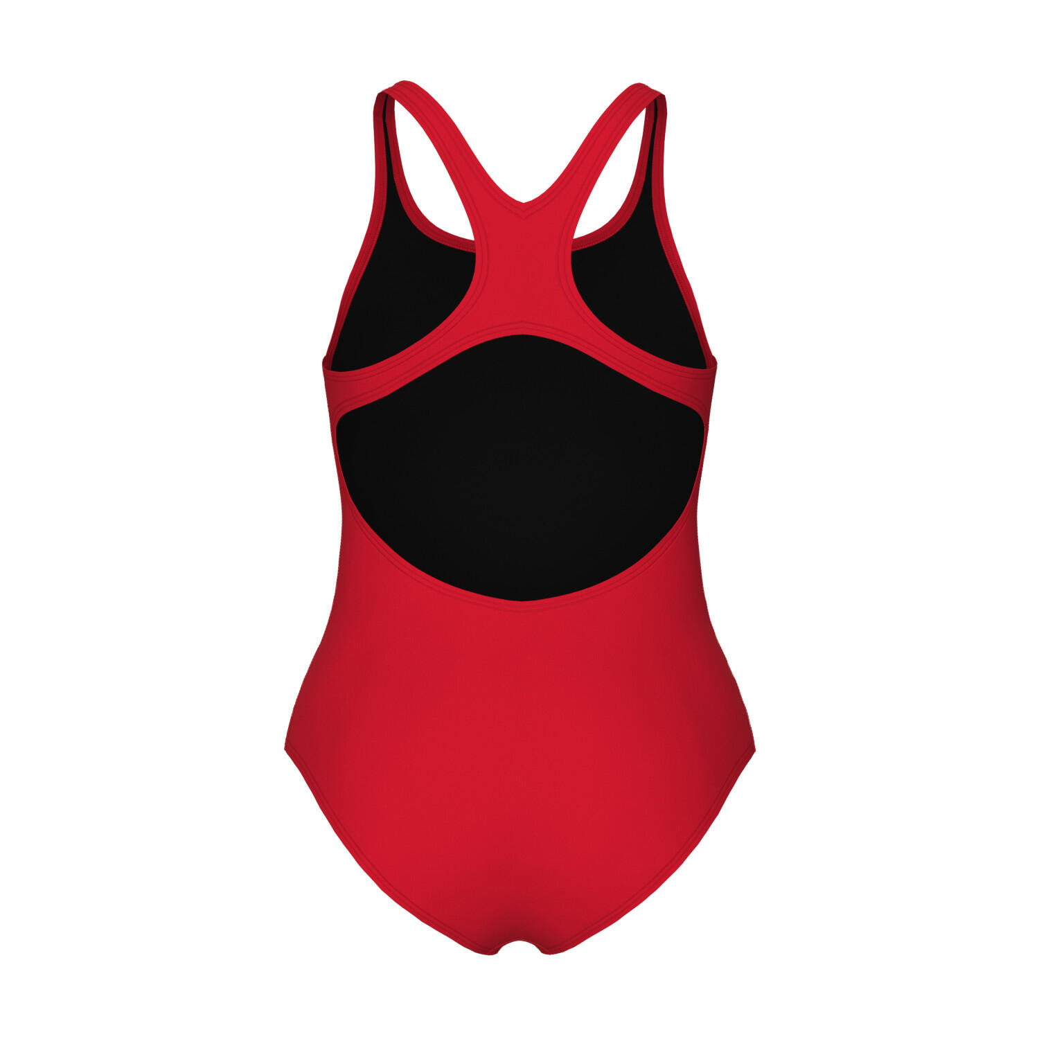 Arena Meisjes Badpak Team Swim Pro Solid Rood 8/9