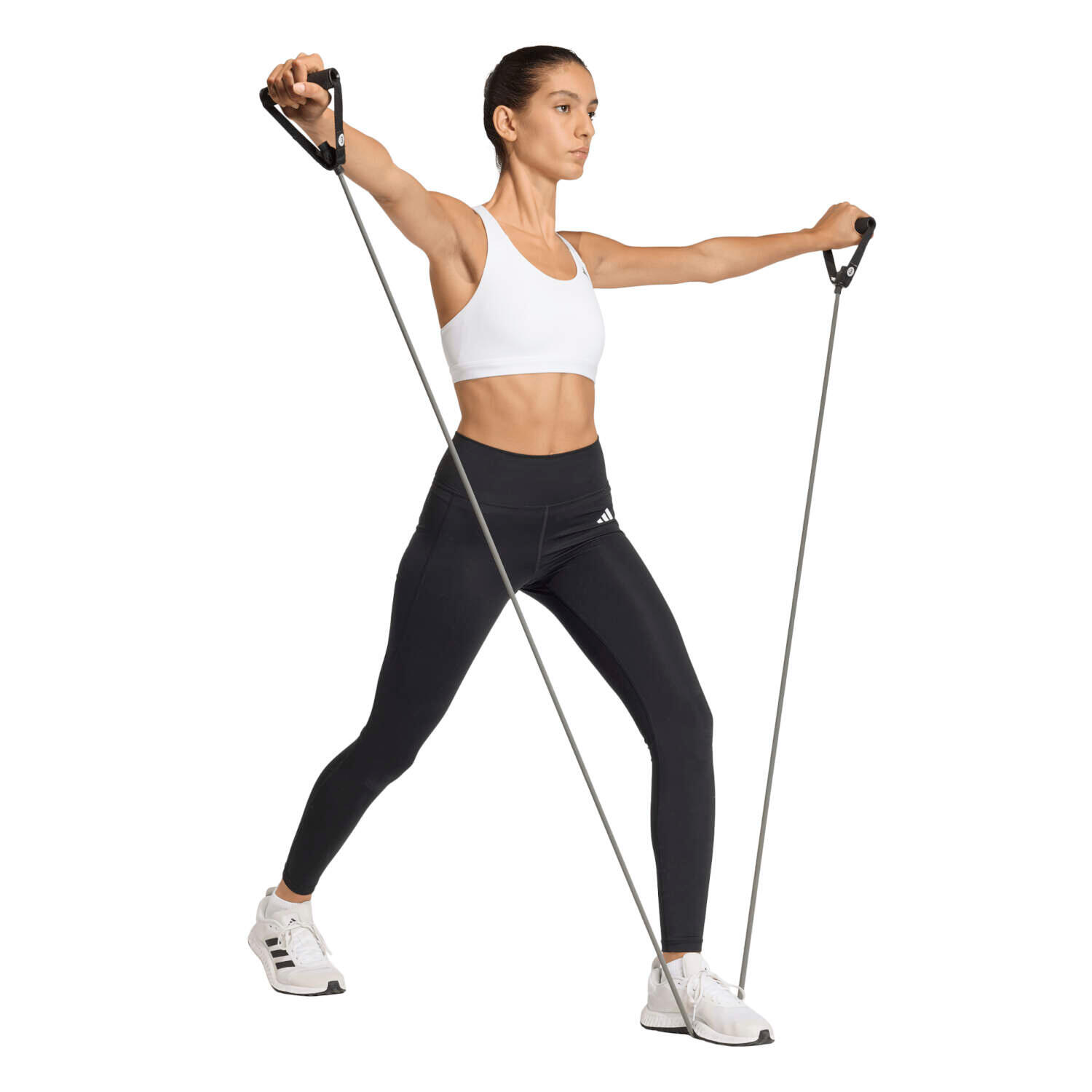 Soutien de mulher adidas Optime Essentials 6/7