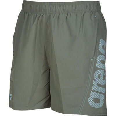 Boxer da nuoto Arena Fundamentals Logo uomo - Verde militare/blu marino - S