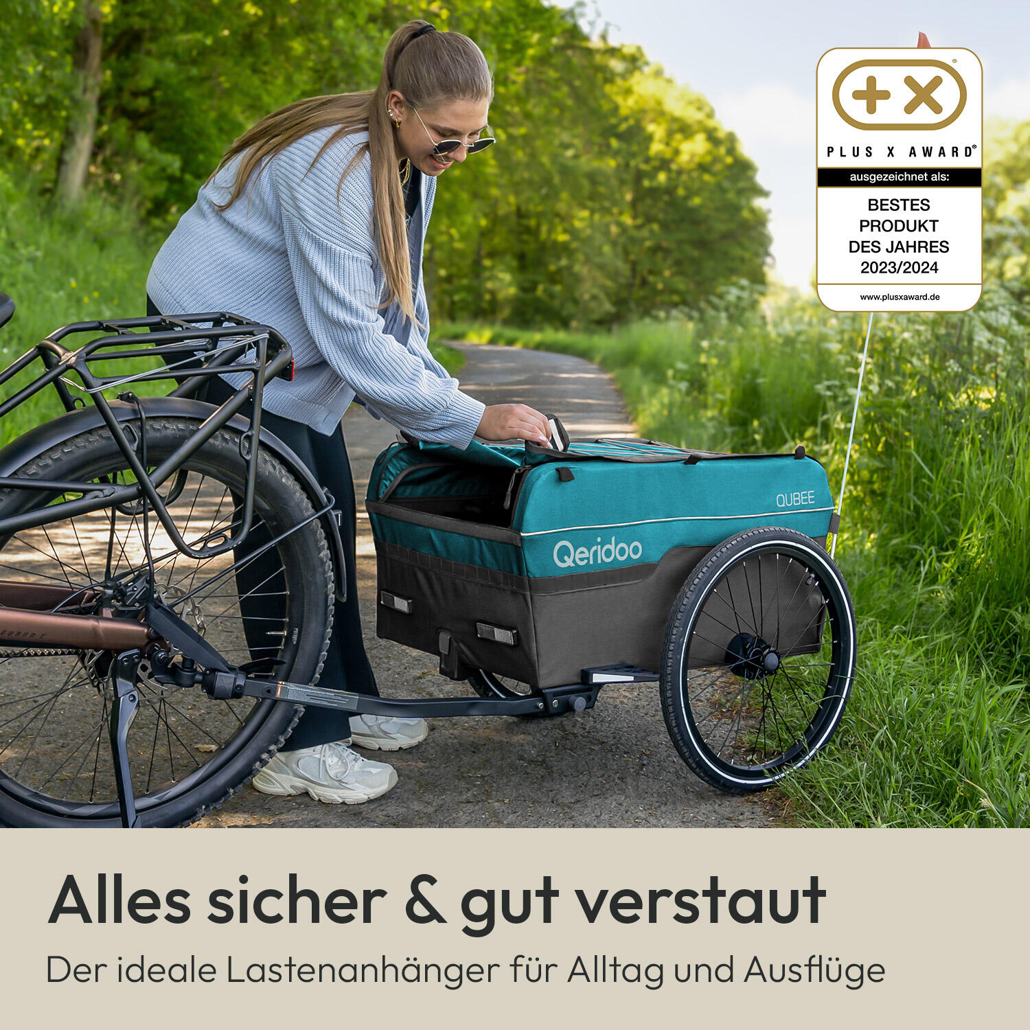 Qubee remorque vélo 2/6