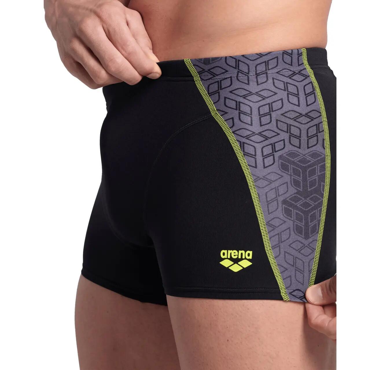 Short de Bain Arena Camo Kikko Noir Homme 8/11