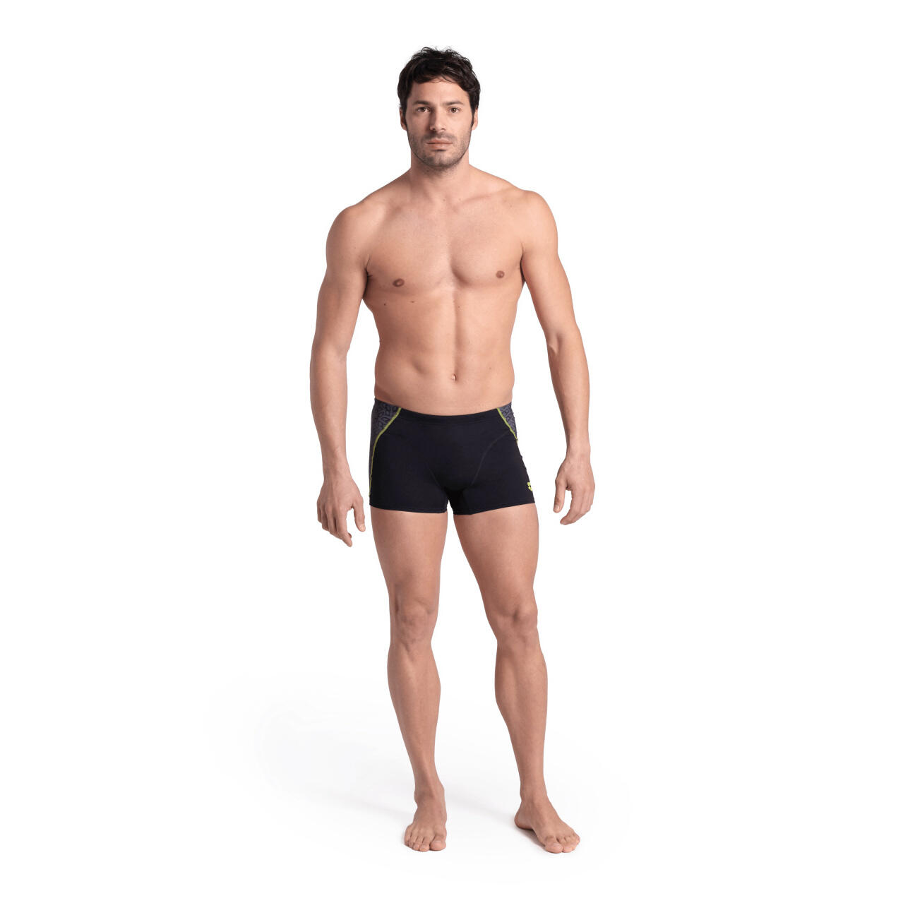 Short de Bain Arena Camo Kikko Noir Homme 10/11