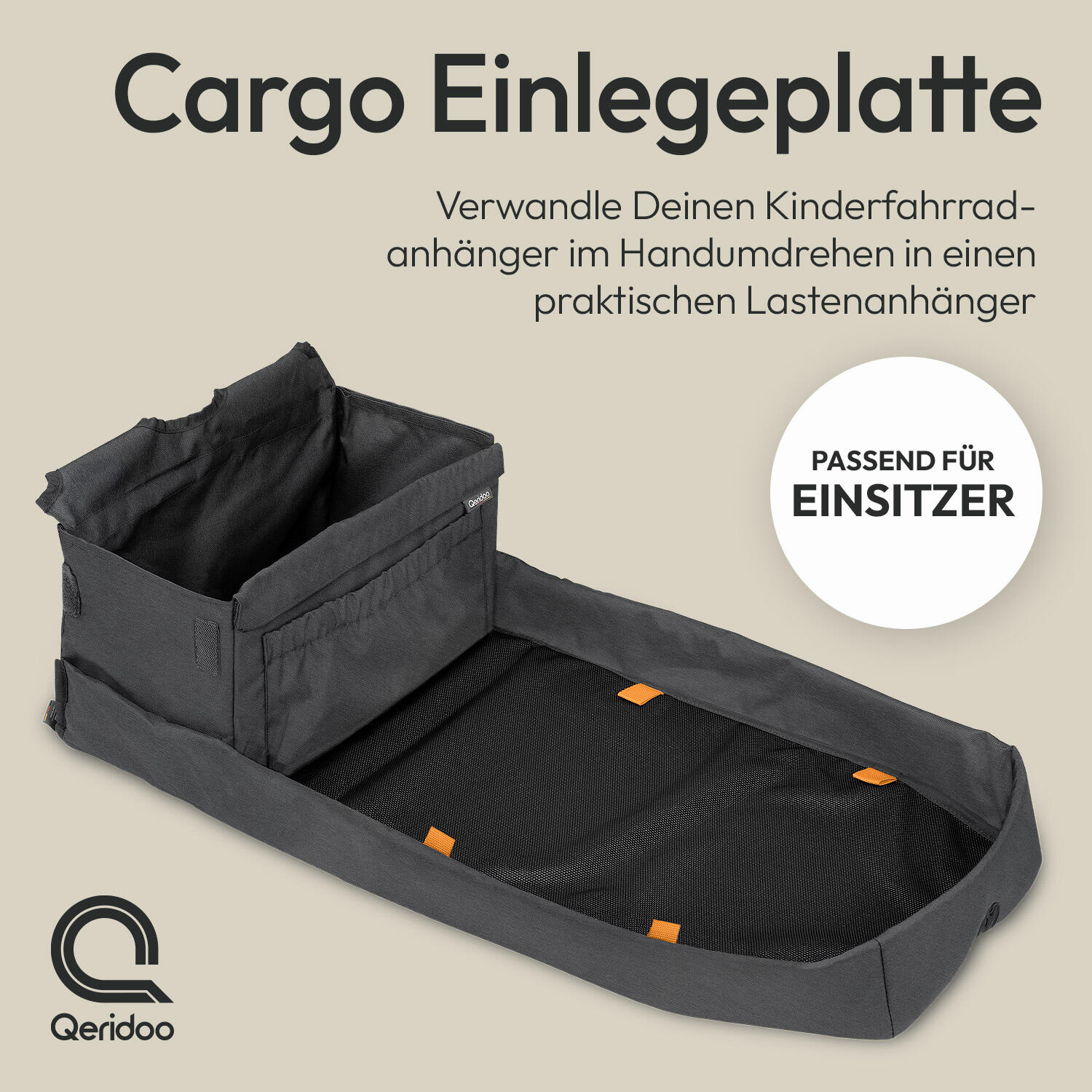 Cargo-inlegplaat eenzitter 2/5