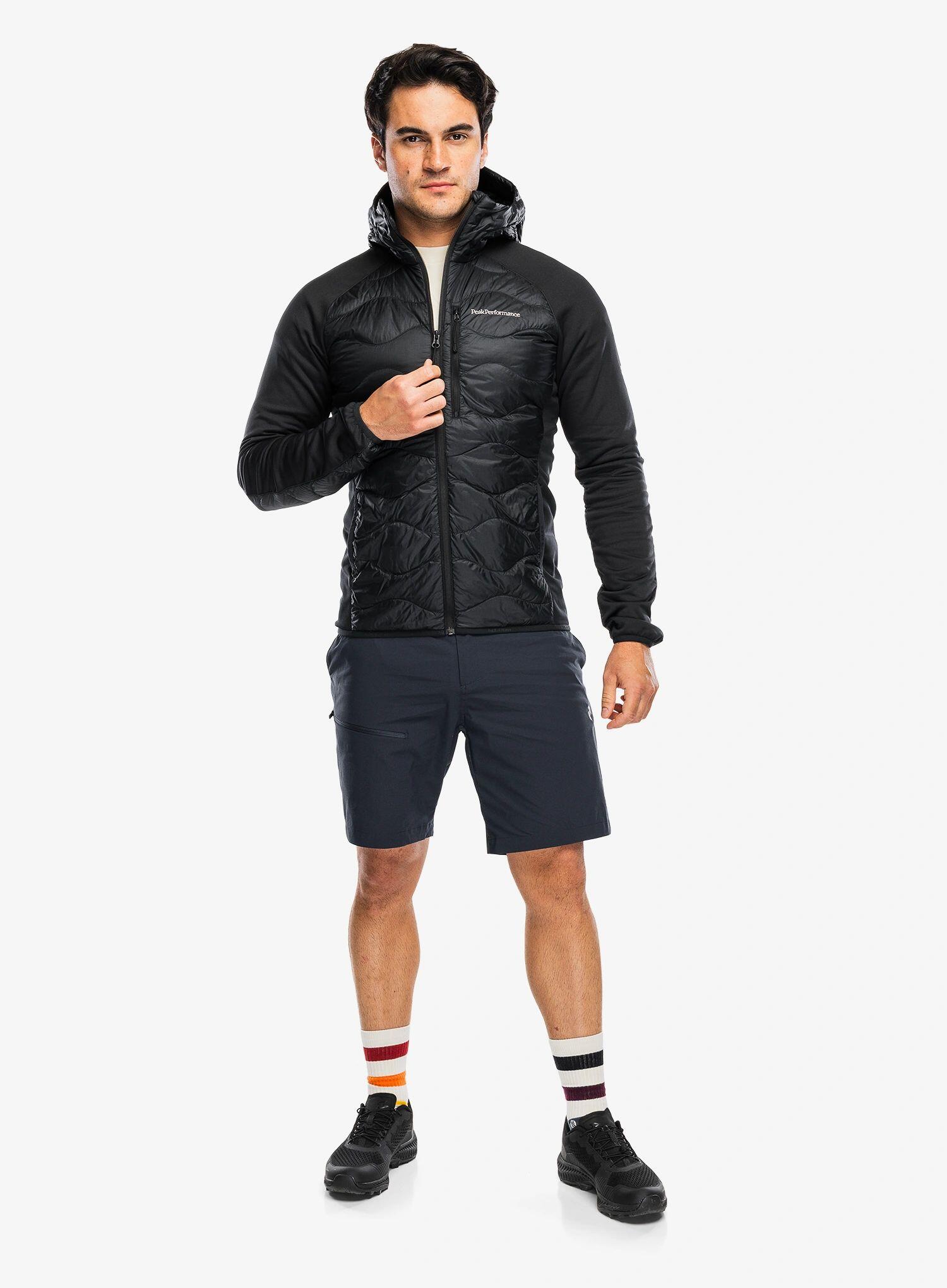 Kurtka Peak Performance puchowa męska Helium Down Hybrid Hood czarna - L 2/7