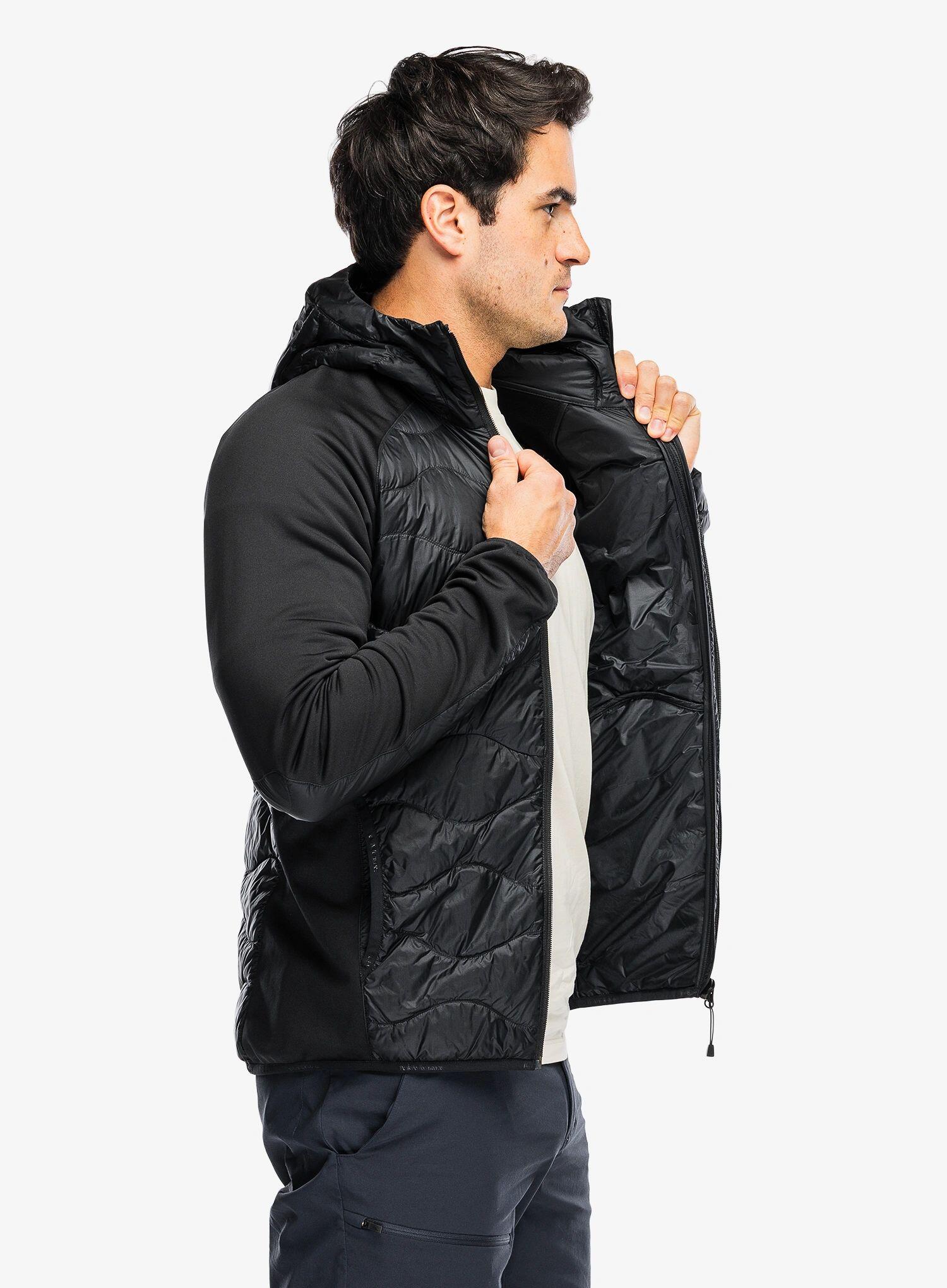 Kurtka Peak Performance puchowa męska Helium Down Hybrid Hood czarna - L 5/7