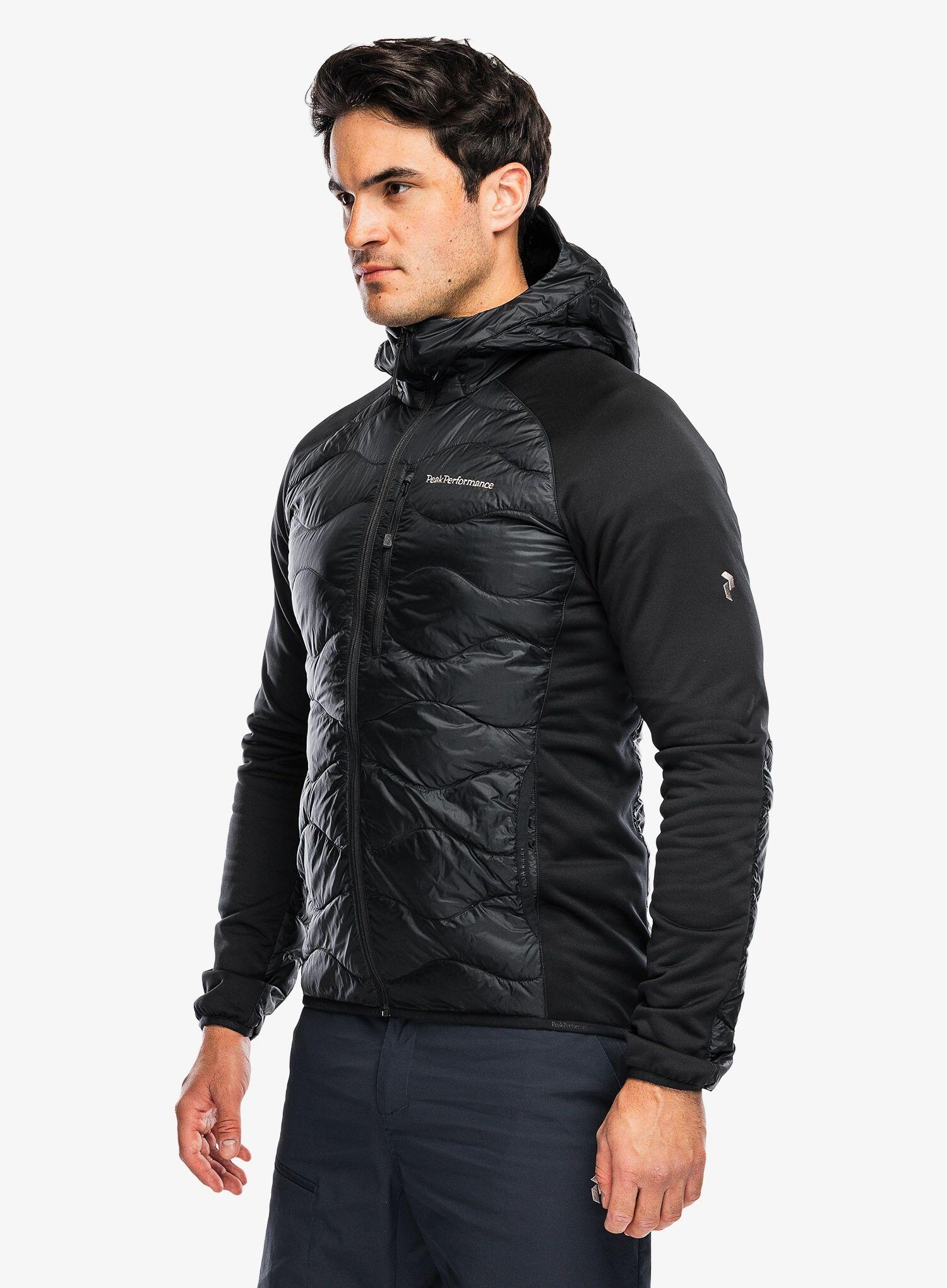 Kurtka Peak Performance puchowa męska Helium Down Hybrid Hood czarna - L 4/7