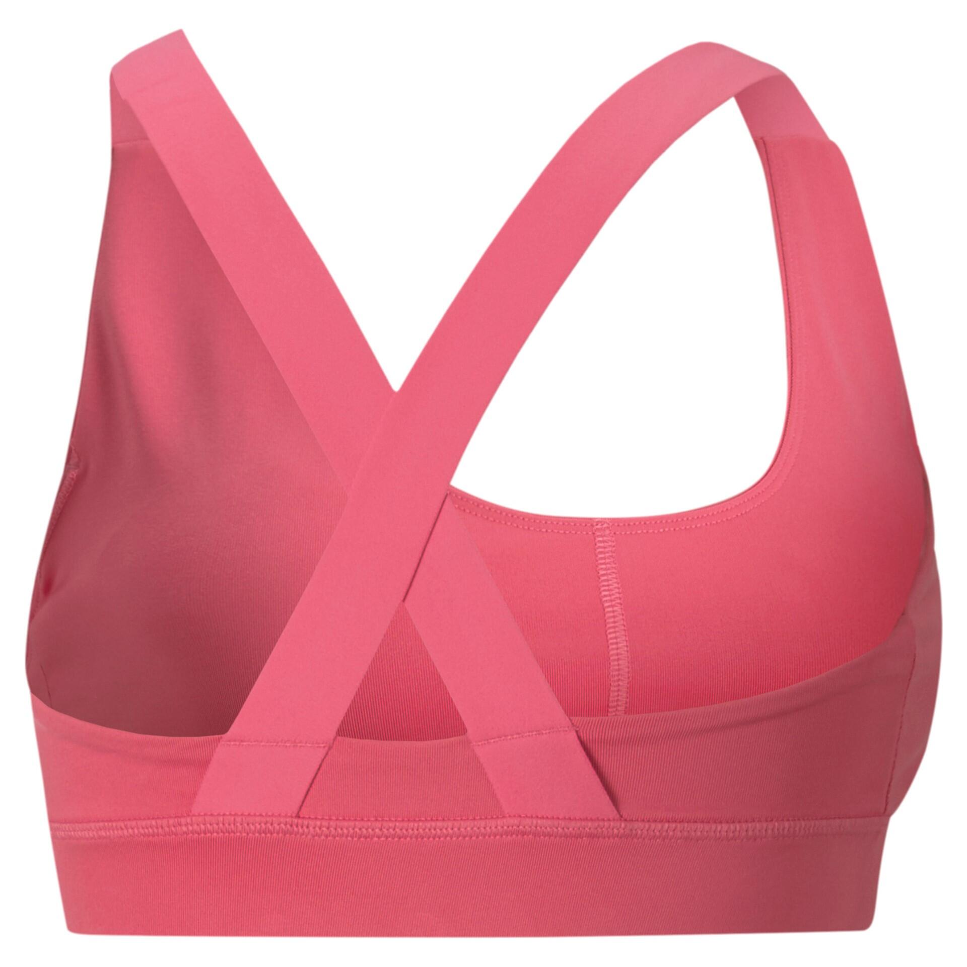 Top para Mulher Puma Mid impacto Rosa 2/5