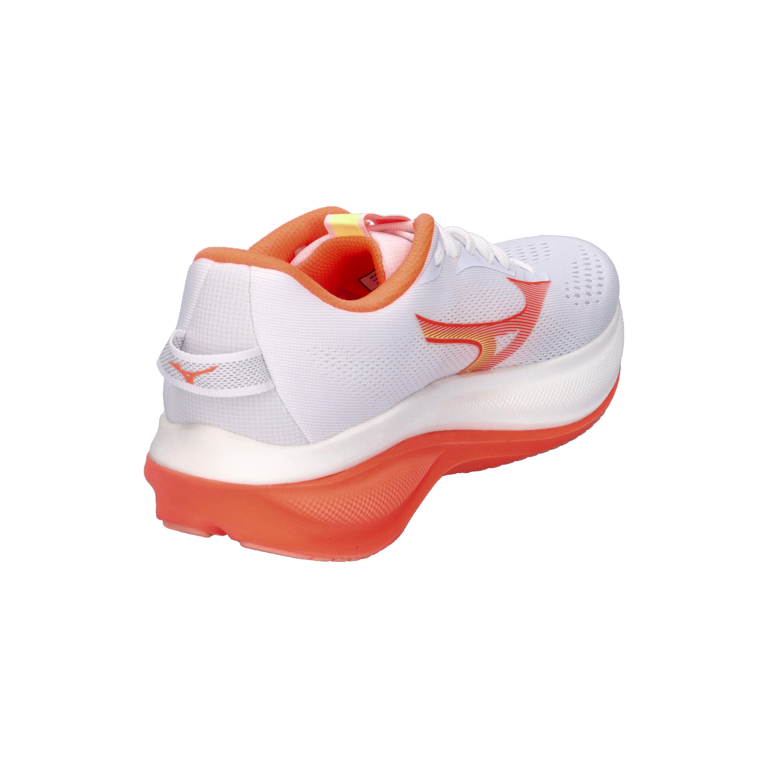Mizuno Damen Wave Rider 30 Laufschuh J1GM262071 White/Flamingo Coarl/Lime Plump 14/15