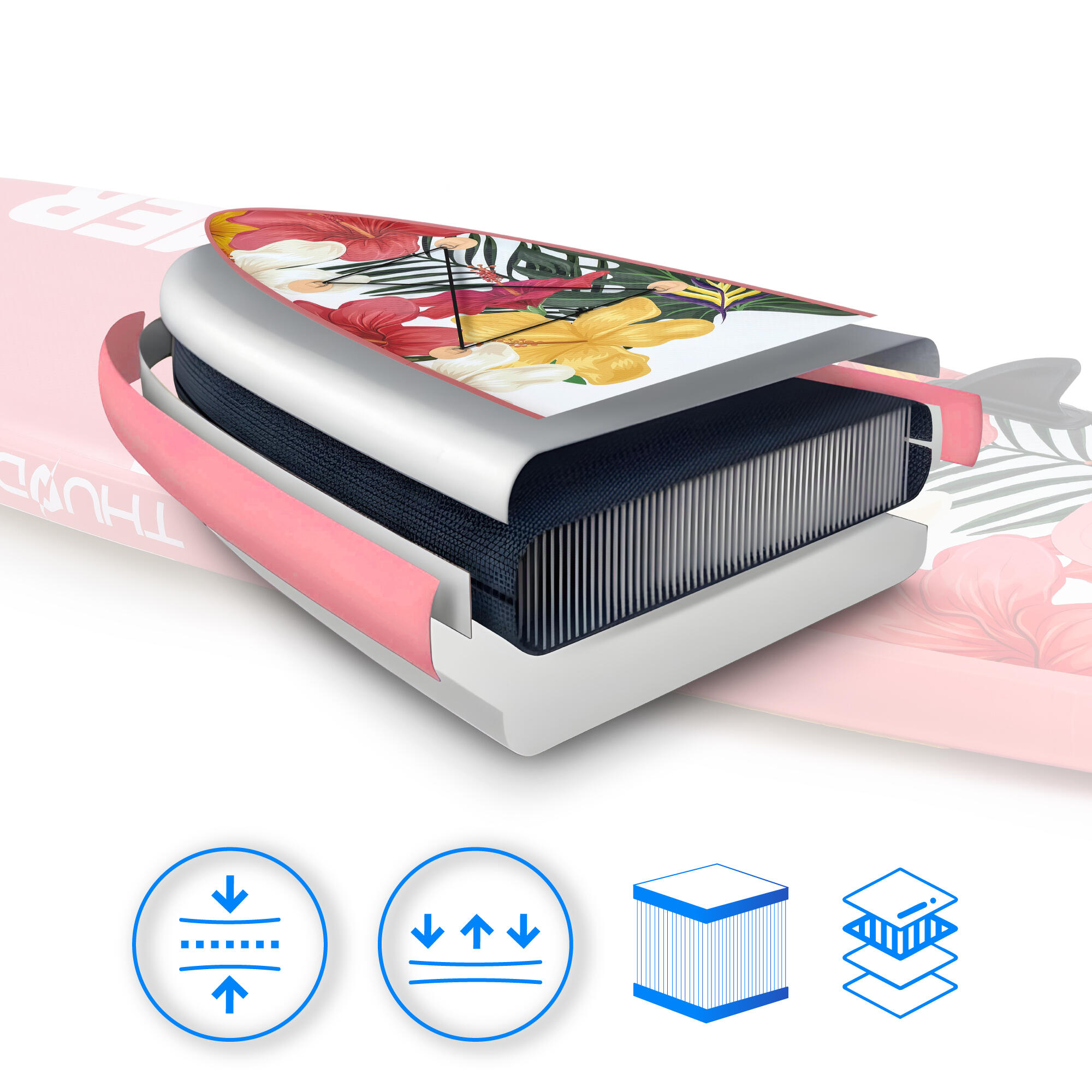 Opblaasbaar SUP-board met accessoires THUNDER VIOSA 320cm 3/8