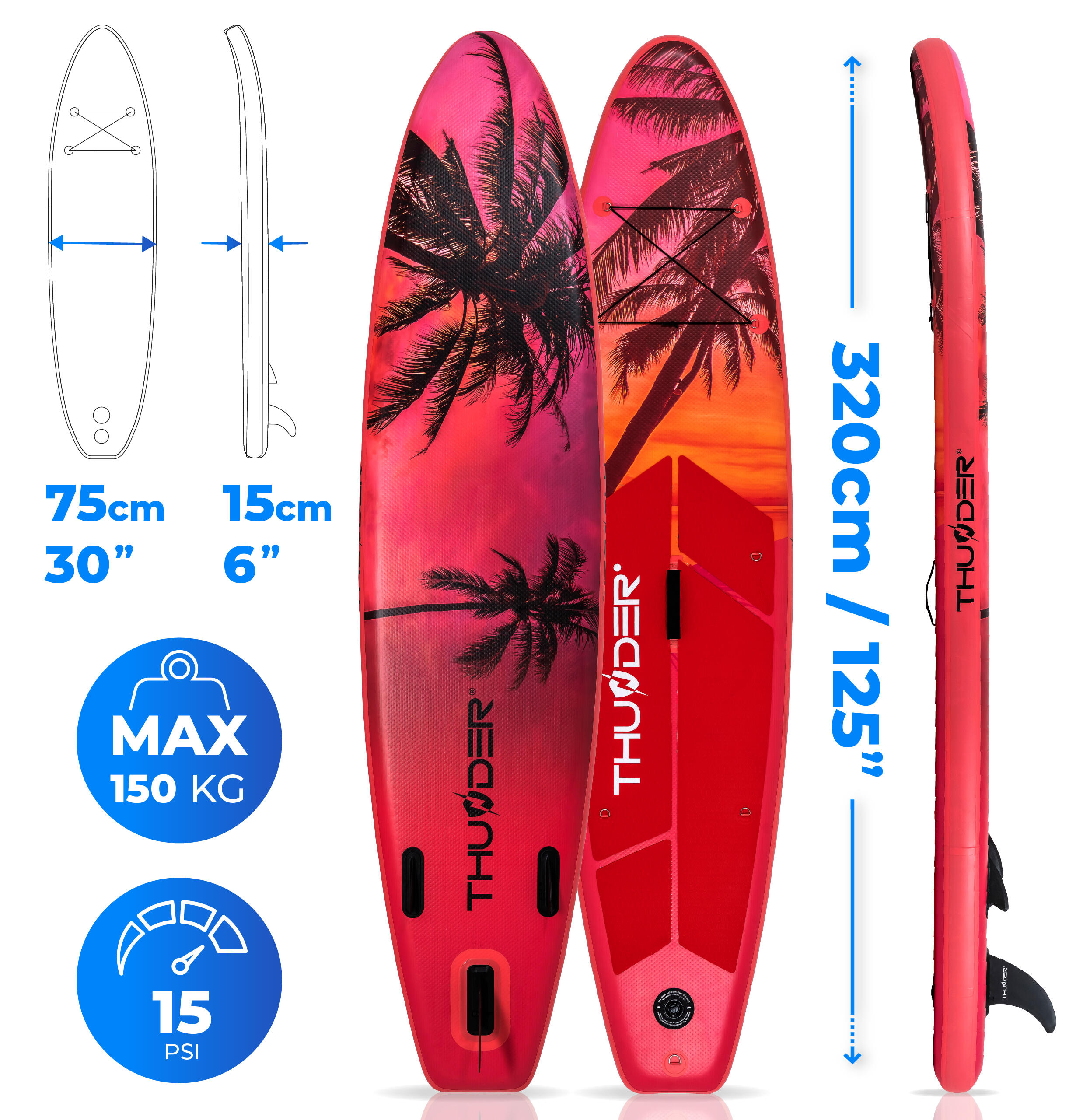 Planche Paddle Isle 320 cm 2/8