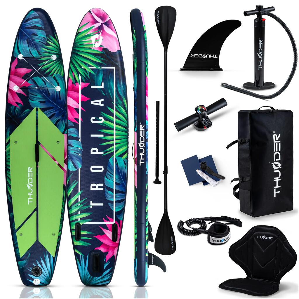 SUP doska 320 cm THUNDER nafukovacia s batohom a sedadlom