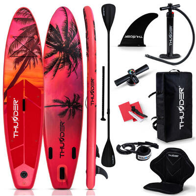 Sup board 320 cm opblaasbaar thunder zitje peddel set