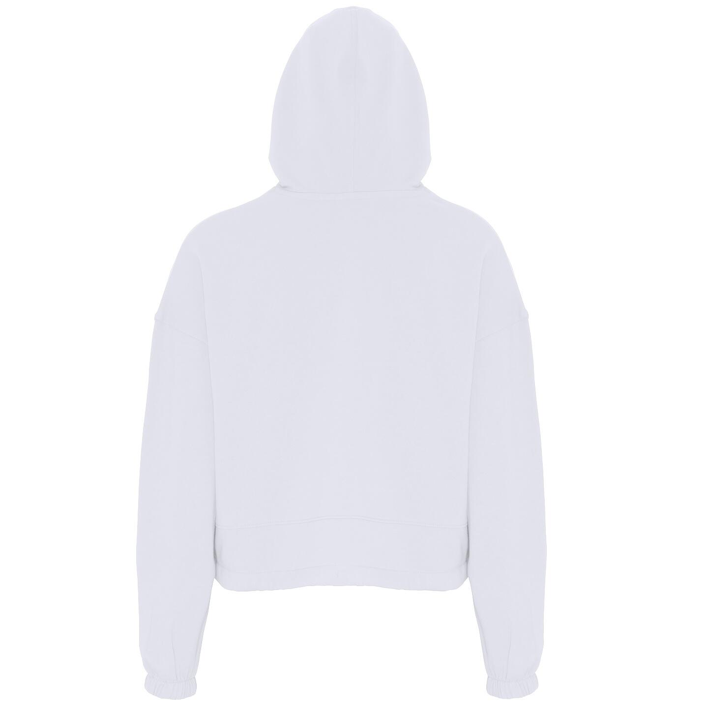 Sweat À Capuche Femme (Blanc) 2/3