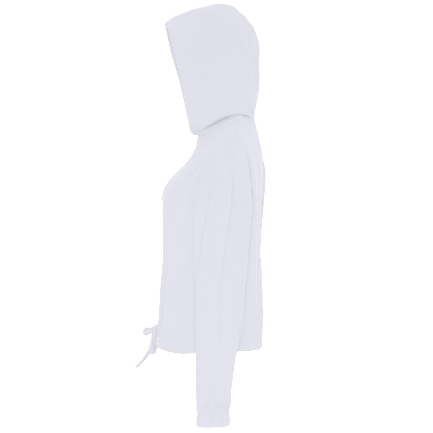 Sweat À Capuche Femme (Blanc) 3/3