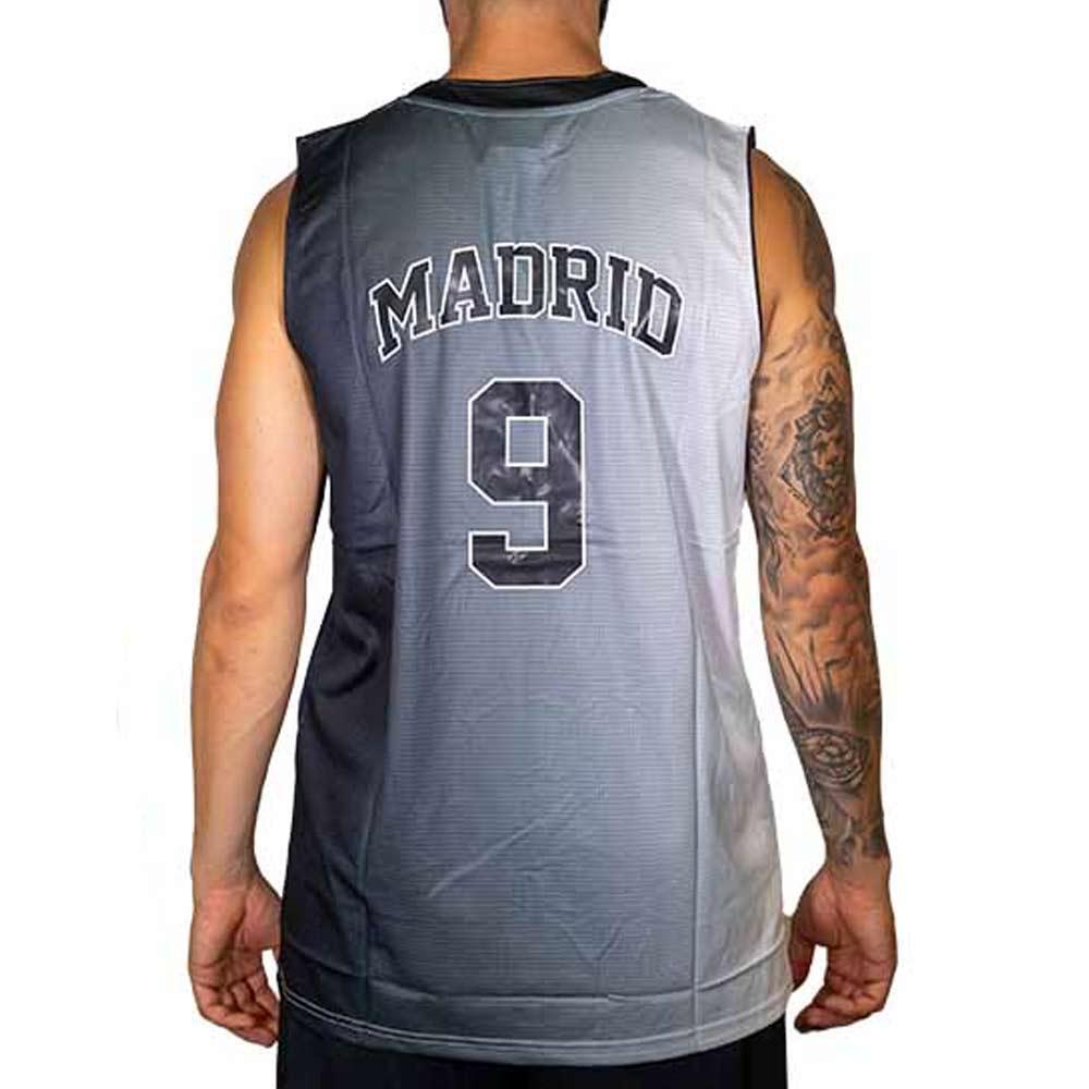 Madrid 9 Maillot de basketball Gris Homme Sport Zone 3/3