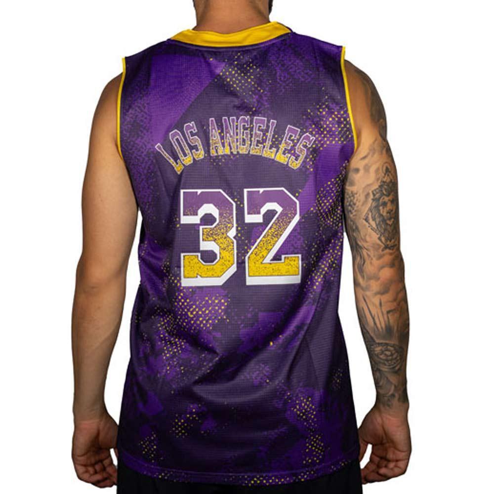 Los Angeles 32 Maillot de basketball Violet Homme Sport Zone 3/3