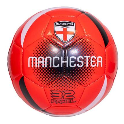 MANCHESTER Ballon Noir/Rouge Blanc Sport Zone