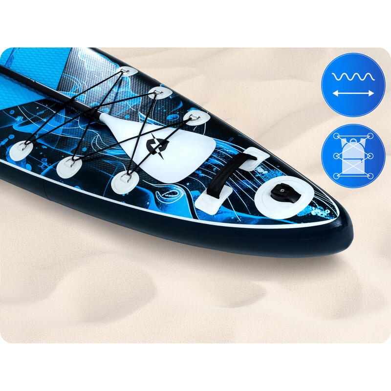 Placă SUP 365 cm THUNDER profesională, stabilă, caiac, set complet