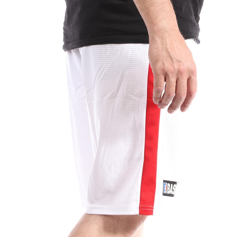 Sport Zone Chicago Bulls Herren Basketball Shorts Weiß 3/3