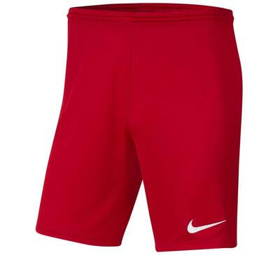 Gebreide park iii korte broek voor kinderen/kinderen (rood)