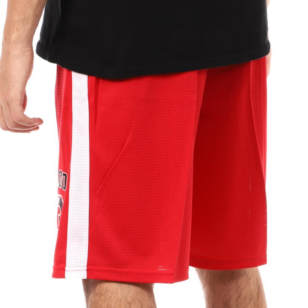 Sport Zone Miami Basketball Shorts für Herren, Rot 3/4