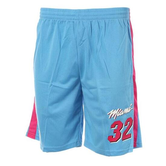 Miami Short de Basketball Turquoise/Rose Homme Sport Zone