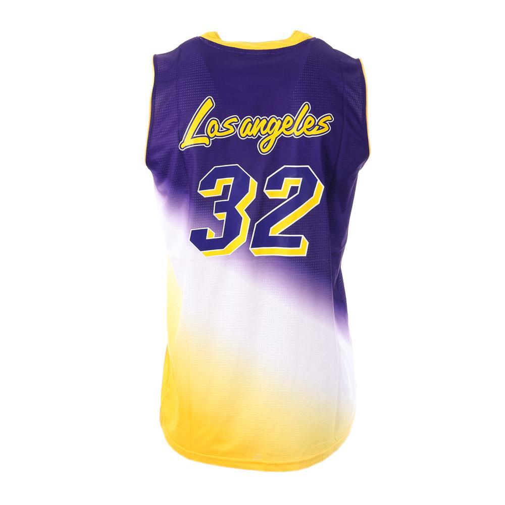 Los Angeles Maillot Violet/Jaune Homme Sport Zone Tank 32 3/3