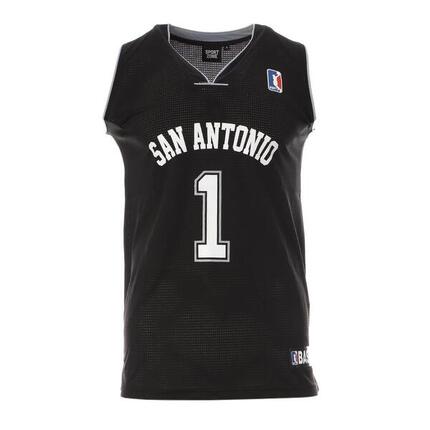 San Antonio Maillot de basketball Noir Homme Sport Zone