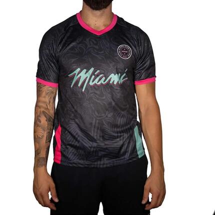 Maillot de Football Noir/Rose Sport Zone Miami