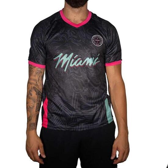 Maillot de Football Noir/Rose Sport Zone Miami
