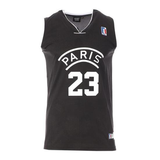Paris Maillot de basketball Noir Homme Sport Zone Paris 23