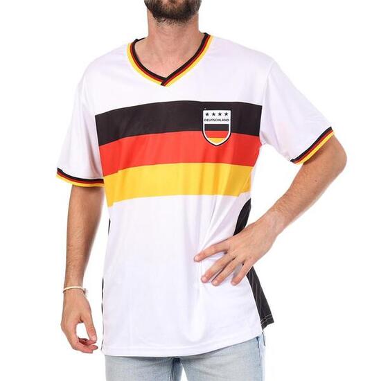 Allemagne Maillot Supporter Blanc Mixte Sport Zone