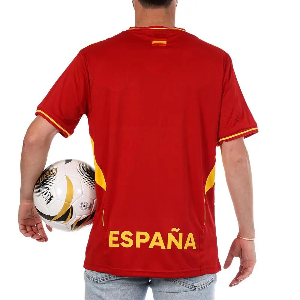 Spanien Fan Trikot Rot Unisex Sport Zone 3/3