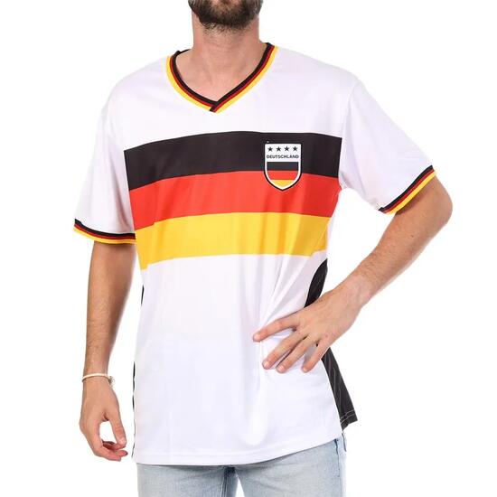 Allemagne Maillot Supporter Blanc Mixte Sport Zone