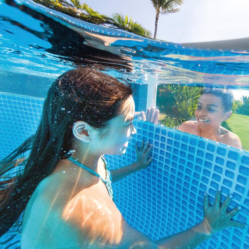 Intex 26730NP - Piscina Prisma Frame Clearview, Kit completo, 488x122 cm 3/7