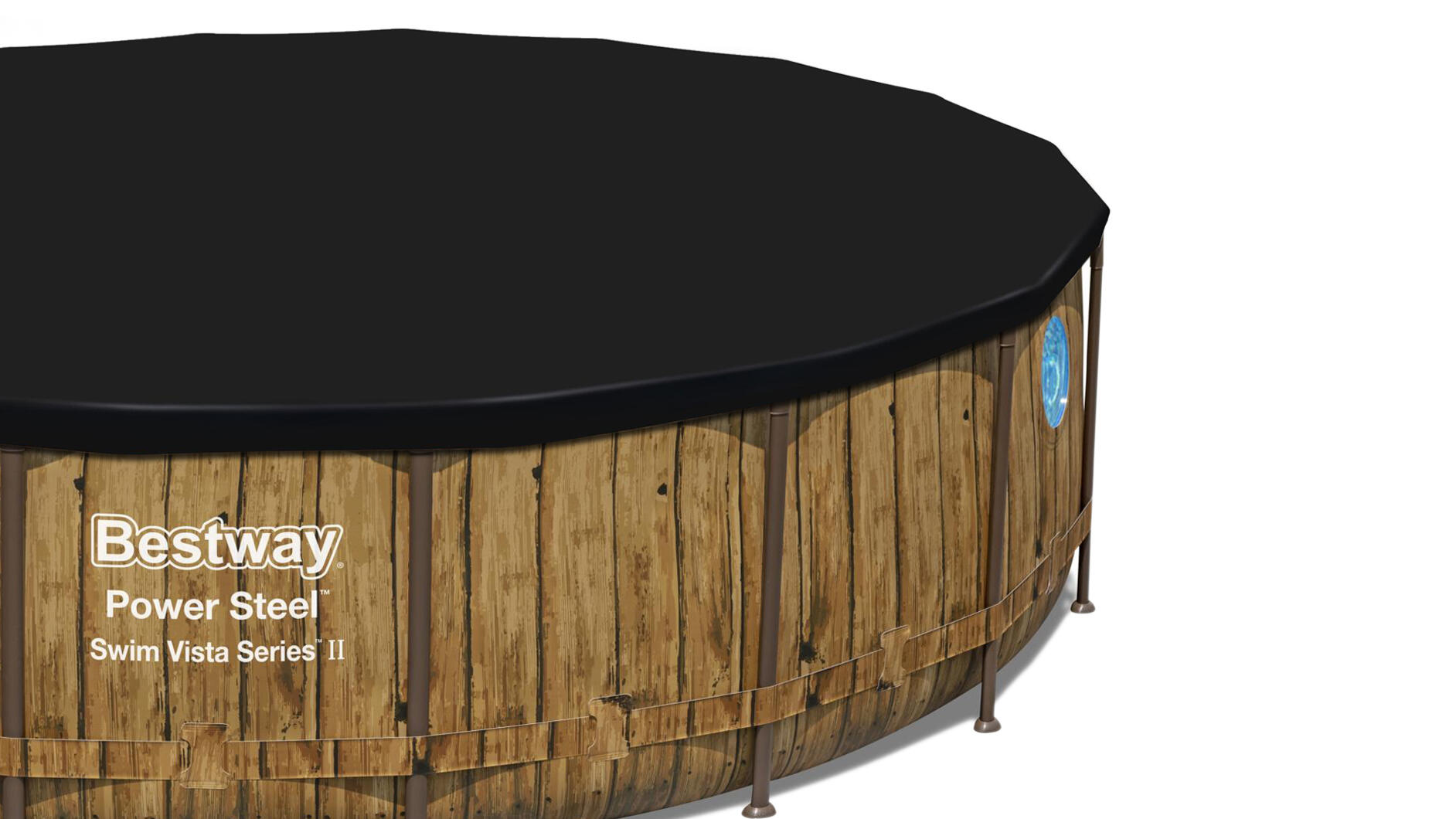 Bestway Piscine hors sol tubulaire ronde Power Steel Swim Vista 488x122cm 3/7