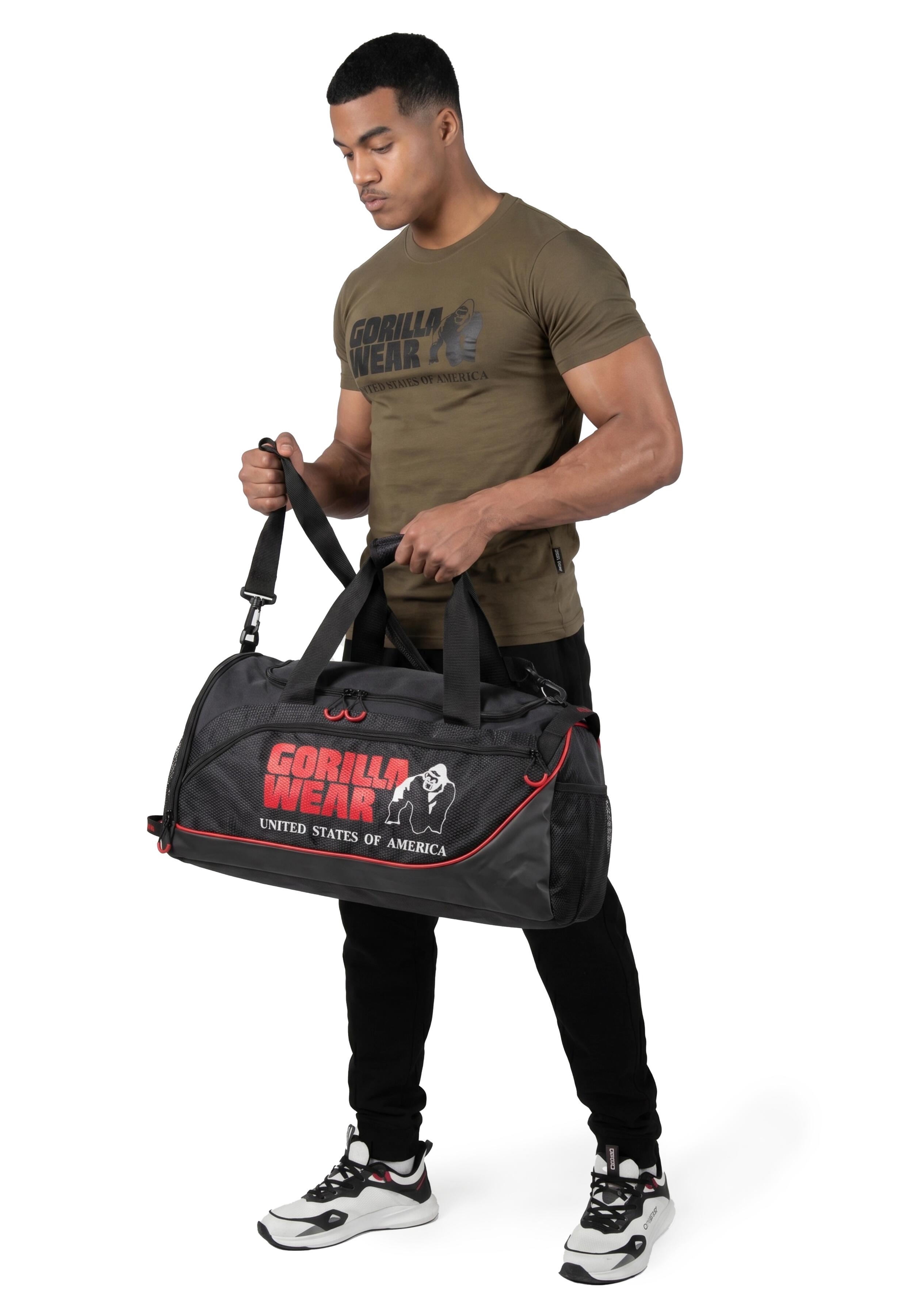 Jerome Gym Bag -  Schwarz/Rot 2/7