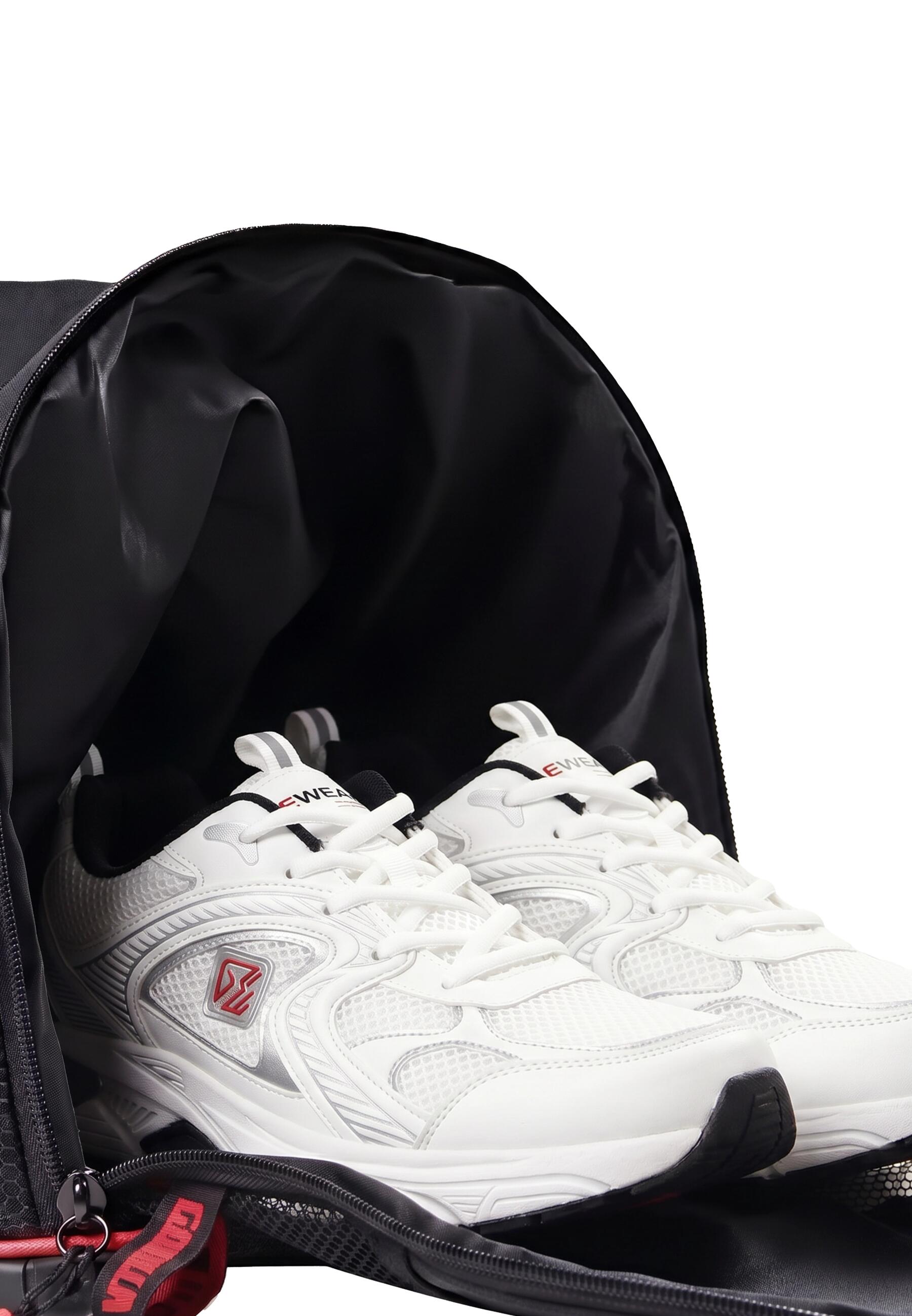 Jerome Gym Bag -  Schwarz/Rot 6/7