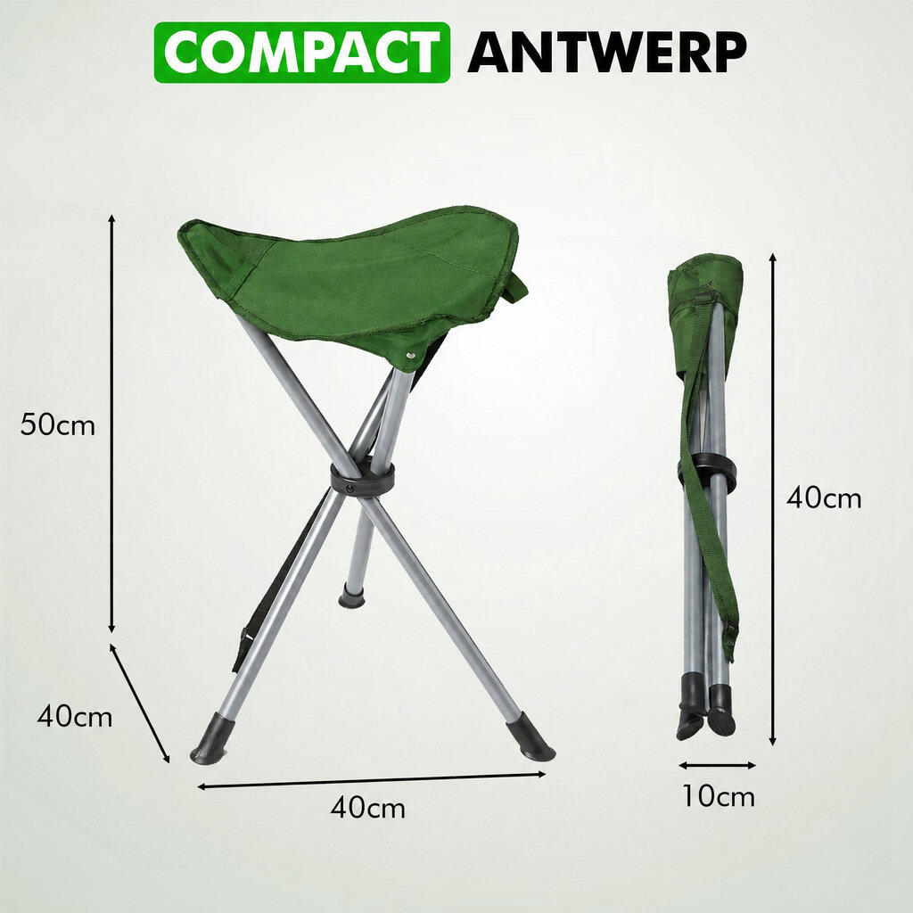 Klapphocker – Campingstuhl – Grün 6/6