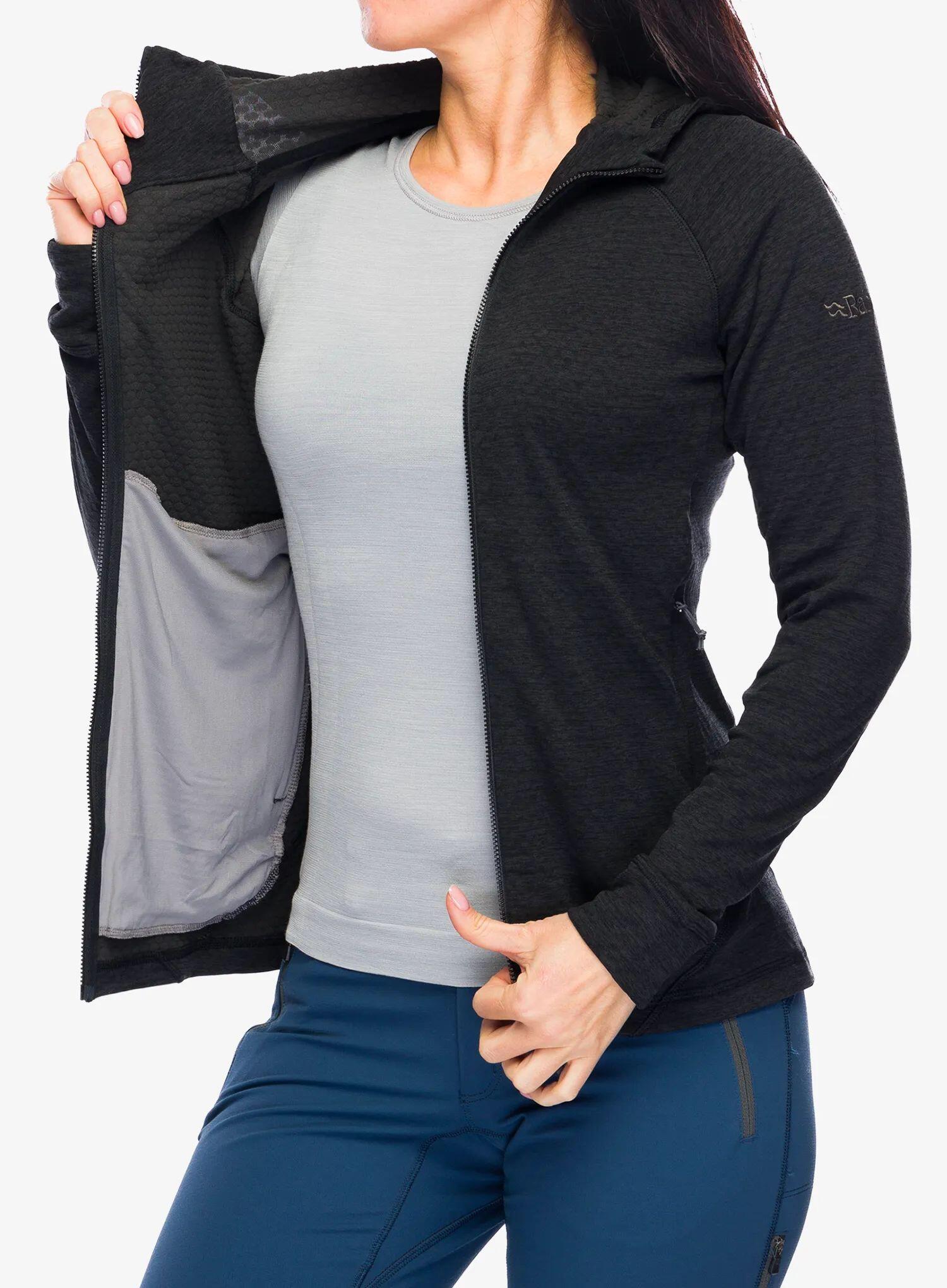 Bluza z kapturem damska Rab Nexus Hoody z kapturem 6/7