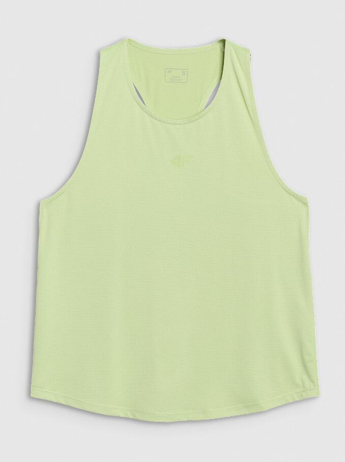 Camiseta técnica Mujer De tirantes 4F SLEEVELESS FNK TFSLF412. Verde 6/6