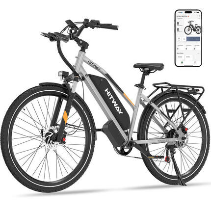 Vélo de Ville Électrique 28" Batterie Samsung 768Wh BK27PRO APP NFC