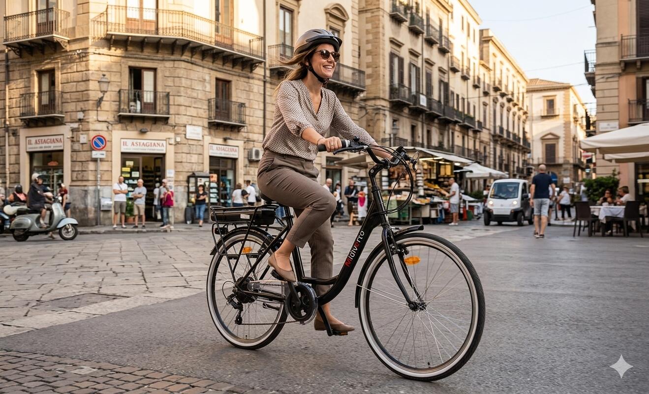 BICI DA CITTA DENVER E4000 NERA 3/5