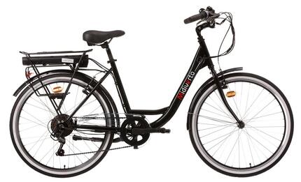 Vélo de ville noir Denver E4000