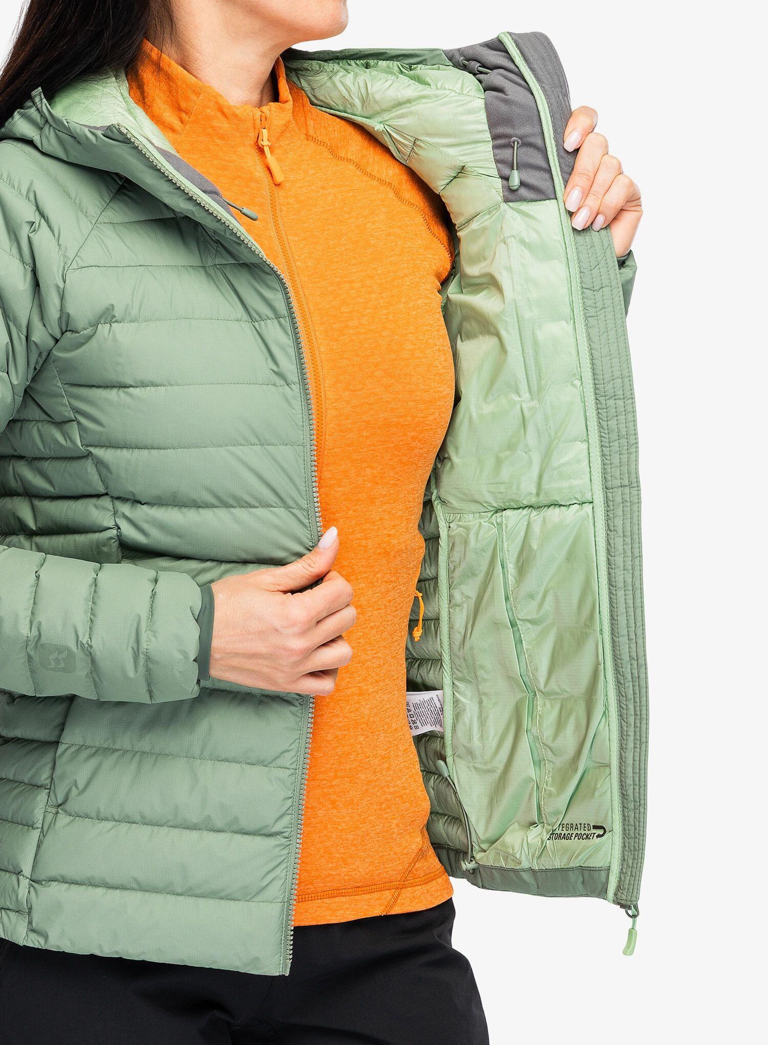 Kurtka puchowa damska Microlight Windstopper Hoody Women 5/7
