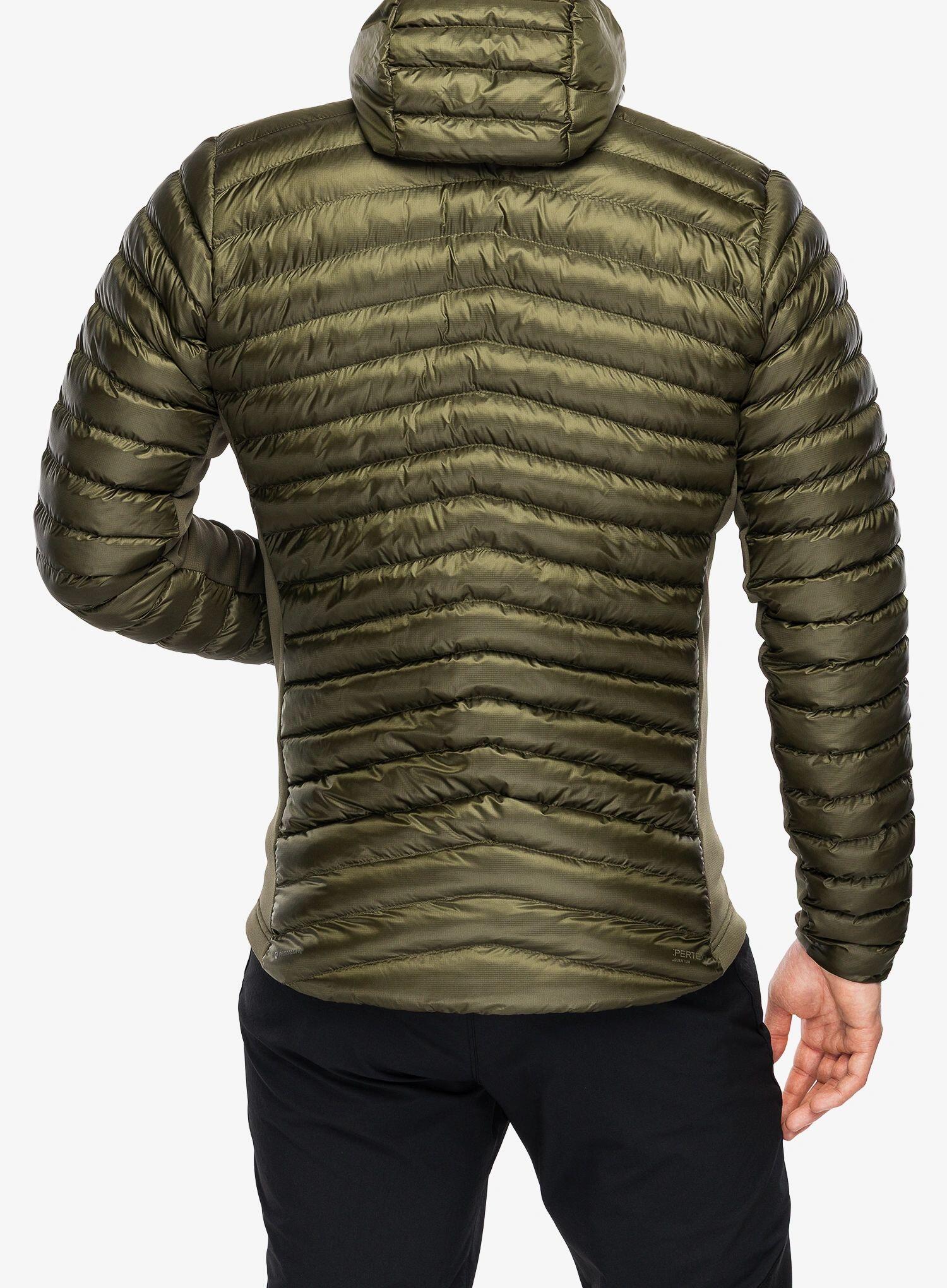 Kurtka ocieplana Rab Cirrus Flex Hoody - olive S 2/7