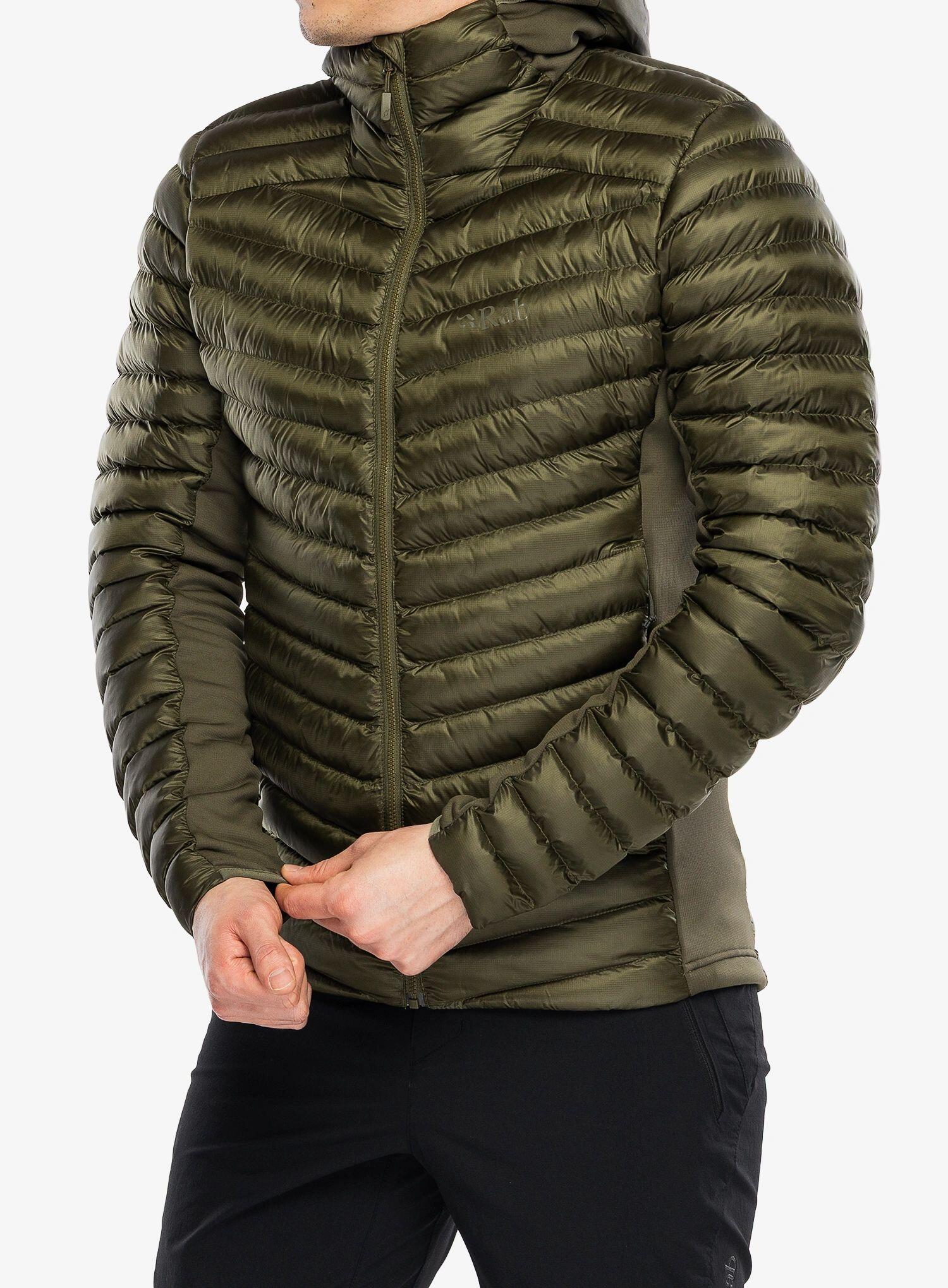 Kurtka ocieplana Rab Cirrus Flex Hoody - olive S 6/7